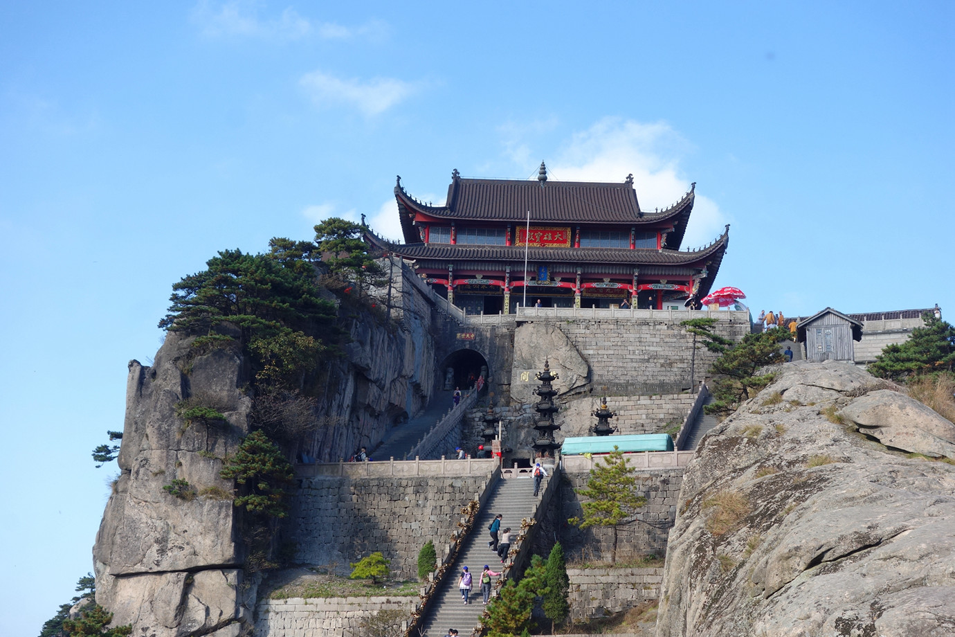 安徽池州-九華山天台寺